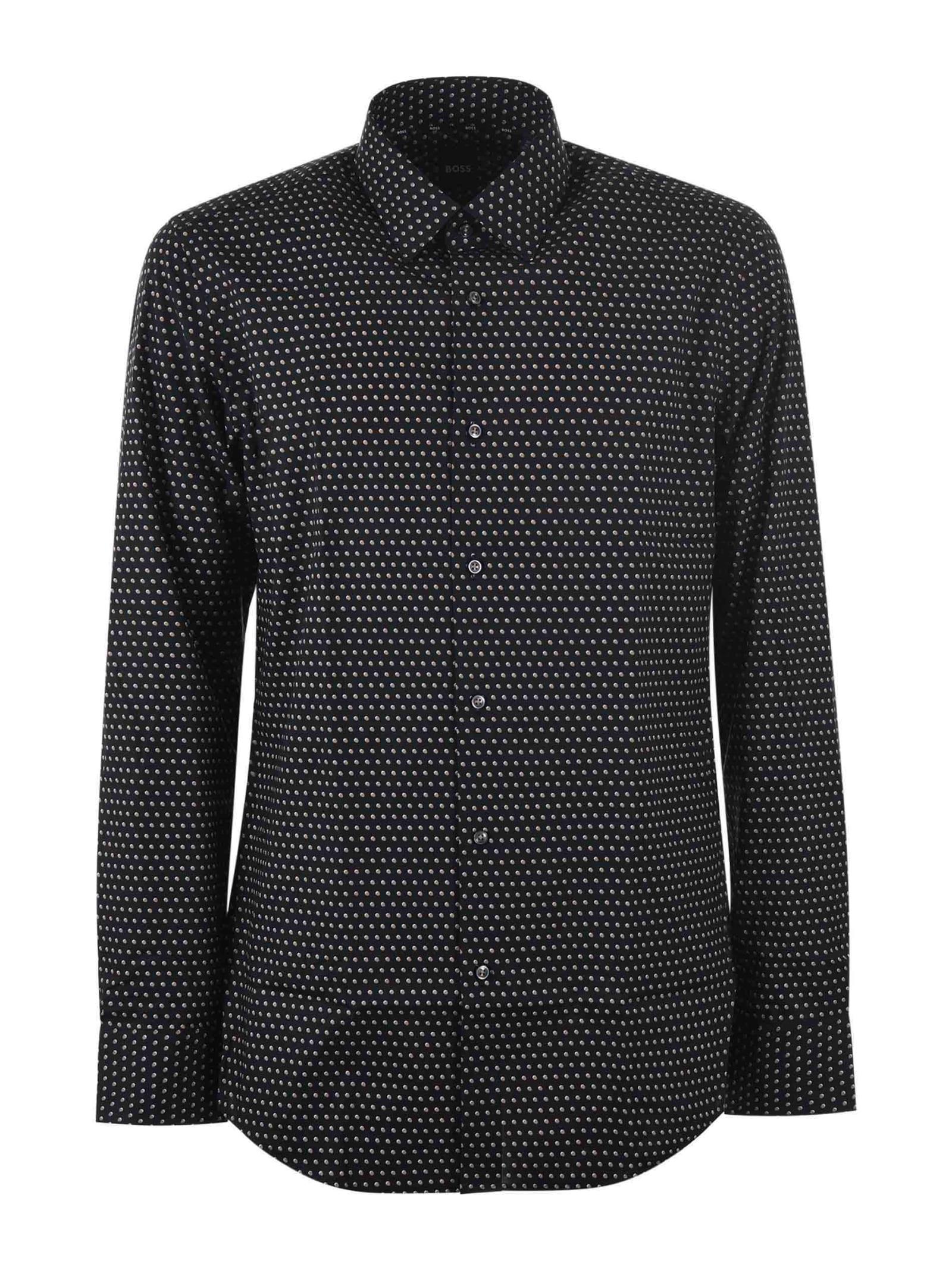 HUGO BOSS Boss Shirt In Black Product Image