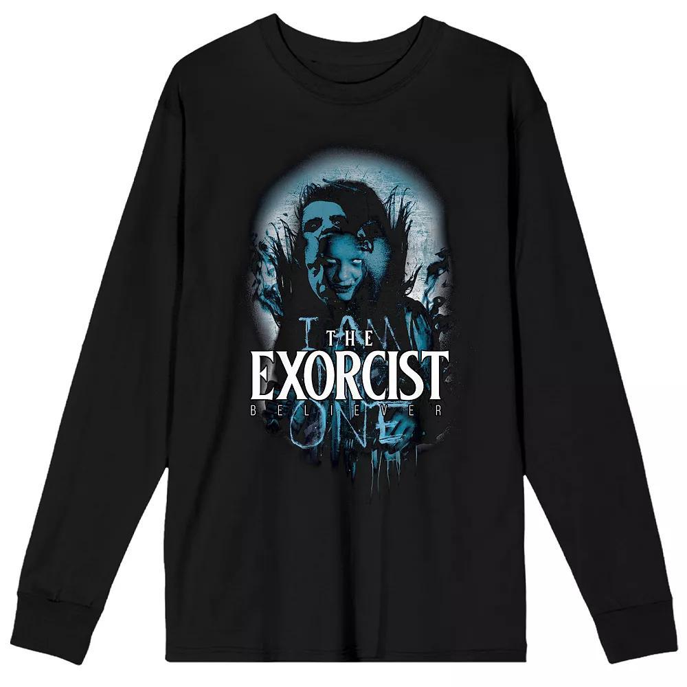 Men's The Exorcist Believer Long Sleeve Tee, Size: Medium, Black Product Image