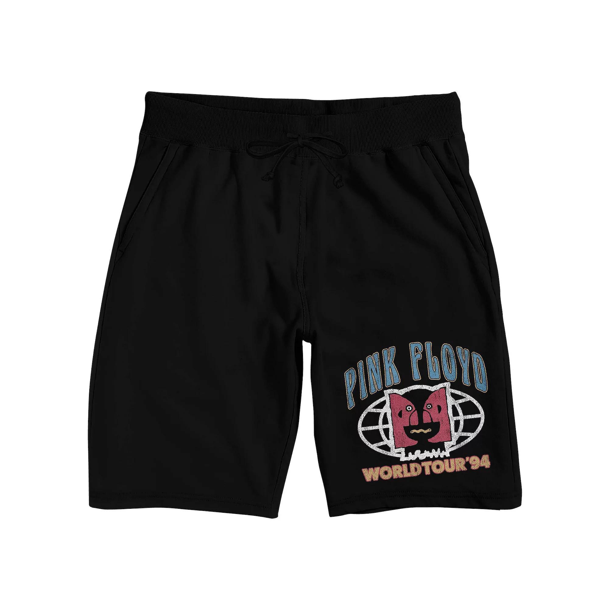 Men's Pink Floyd '94 World Sleep Shorts, Size: XXL, Black Product Image