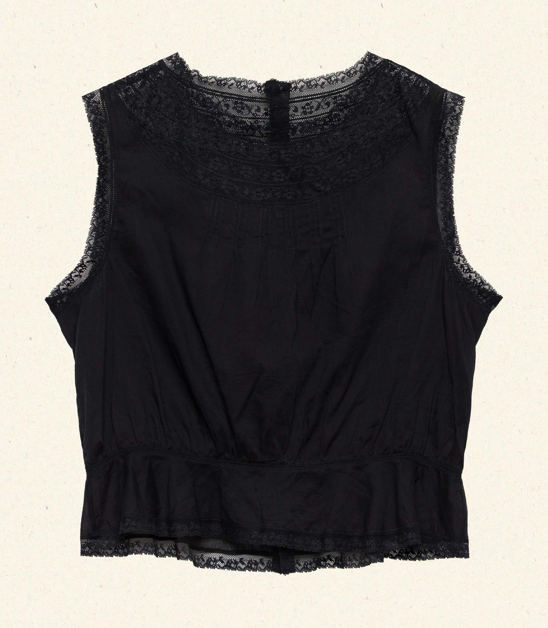 LILIBET TOP -- BLACK Product Image
