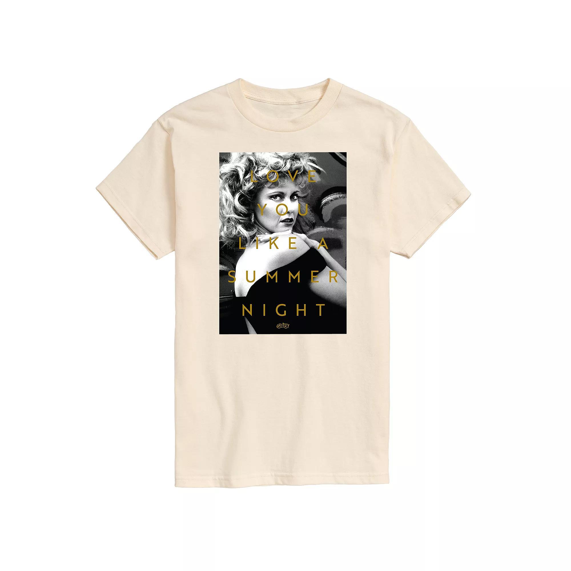 Mens Grease Love You Summer Night Tee Product Image