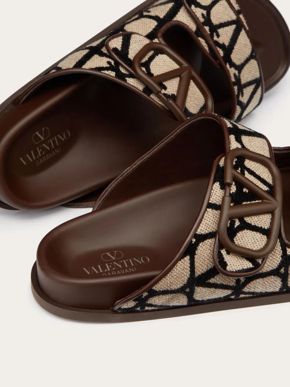 VLogo Toile Iconographe double-strap sandals Product Image