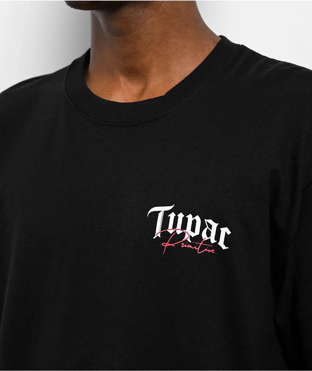 Primitive x Tupac Royalty Black T-Shirt Product Image