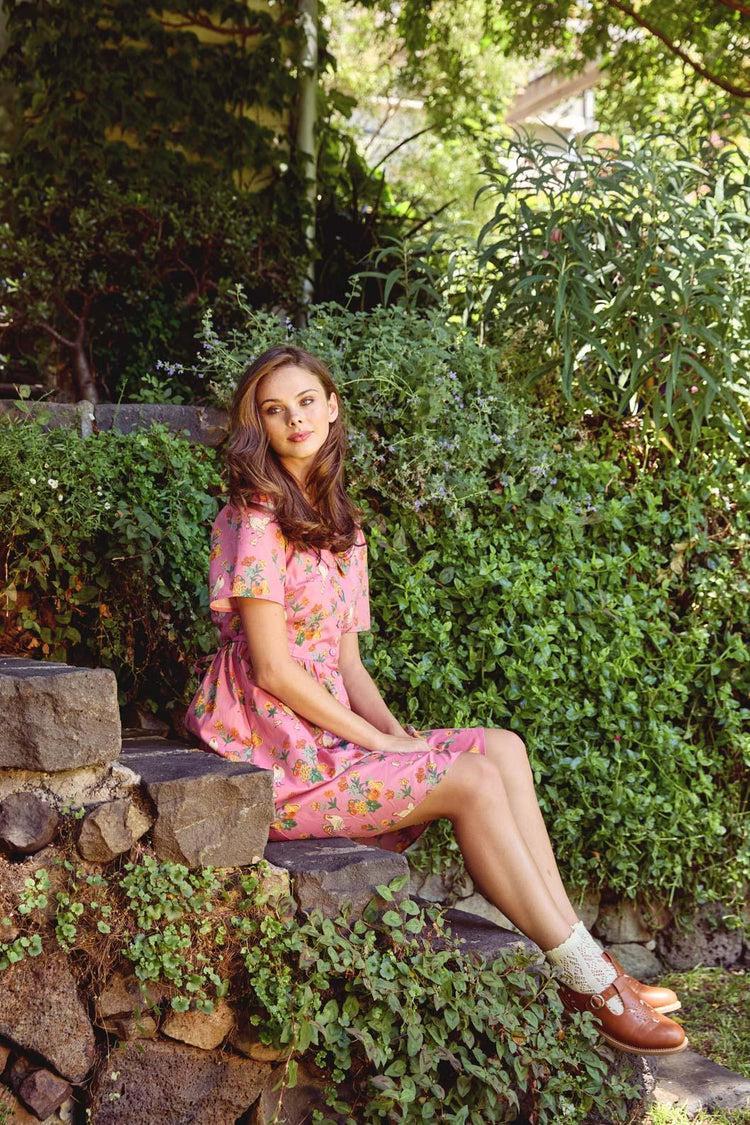 Chickens Mini Shirt Dress Product Image