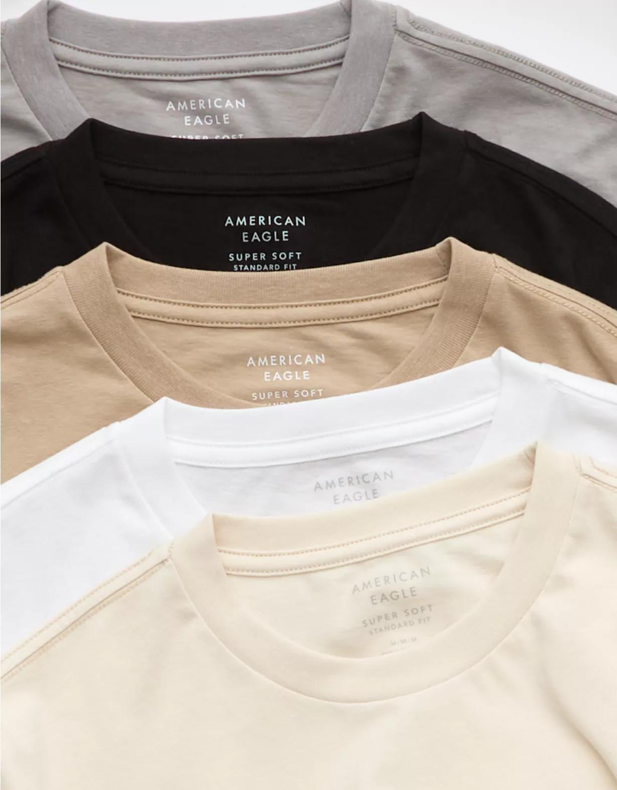 AE Lived-In T-Shirt 5-Pack Men's Product Image
