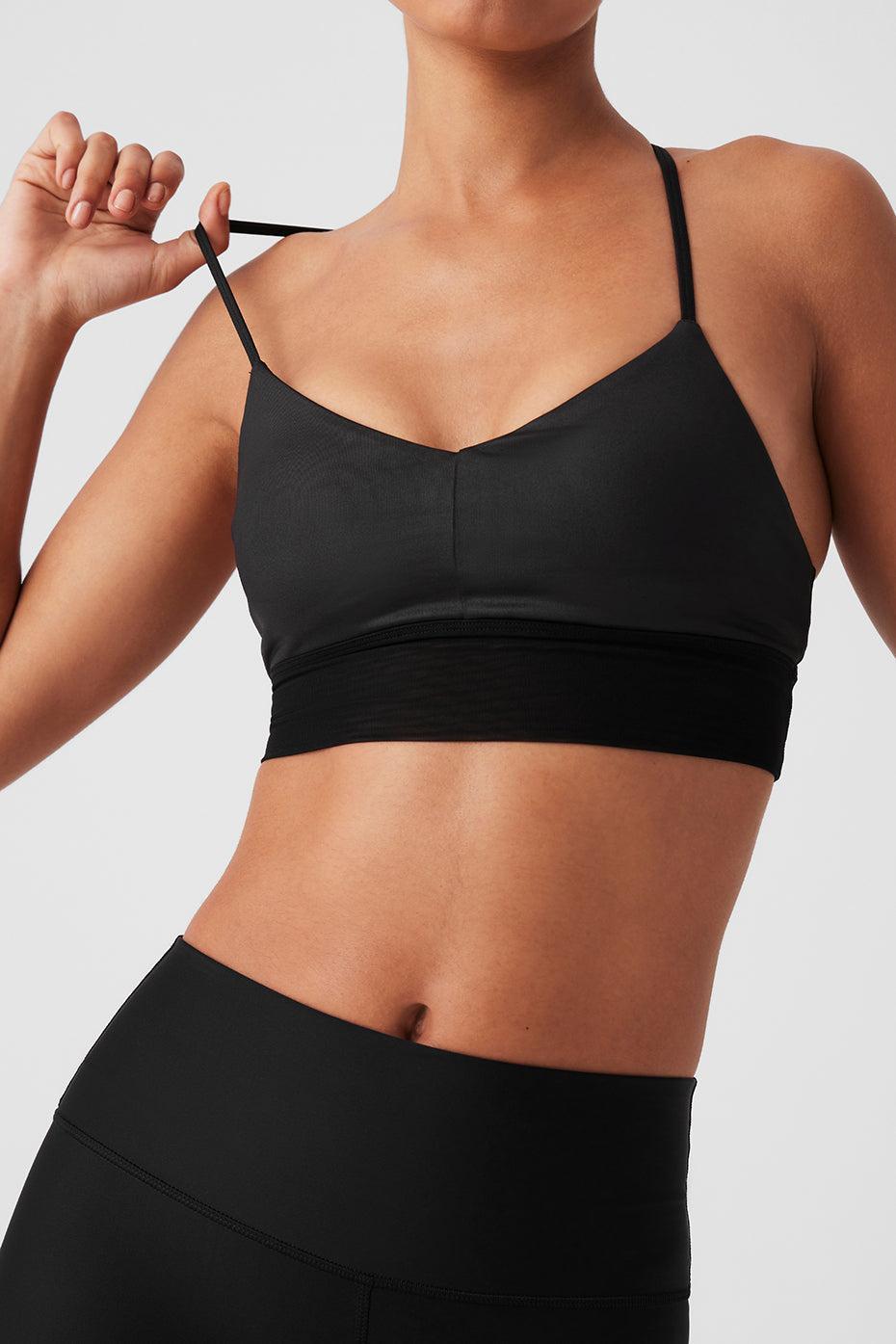 Alo Yoga Lavish Longline Scoop-Neck Bralette Product Image