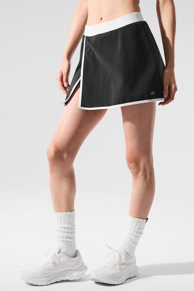 Airbrush Streamlined Skirt - Black/White Product Image