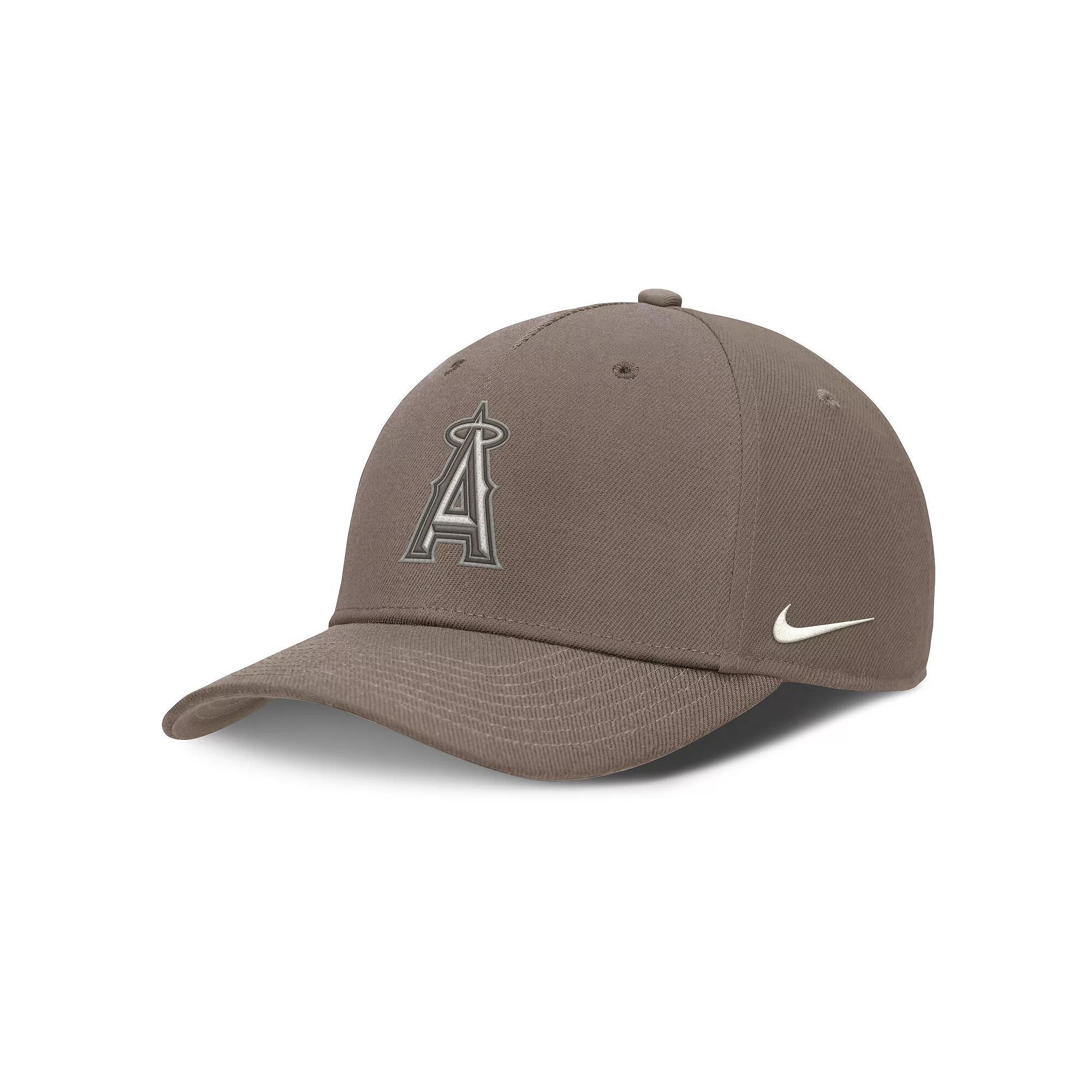 Men's Nike Brown Los Angeles Angels Rise Performance Adjustable Hat, Size: Medium/Large Product Image