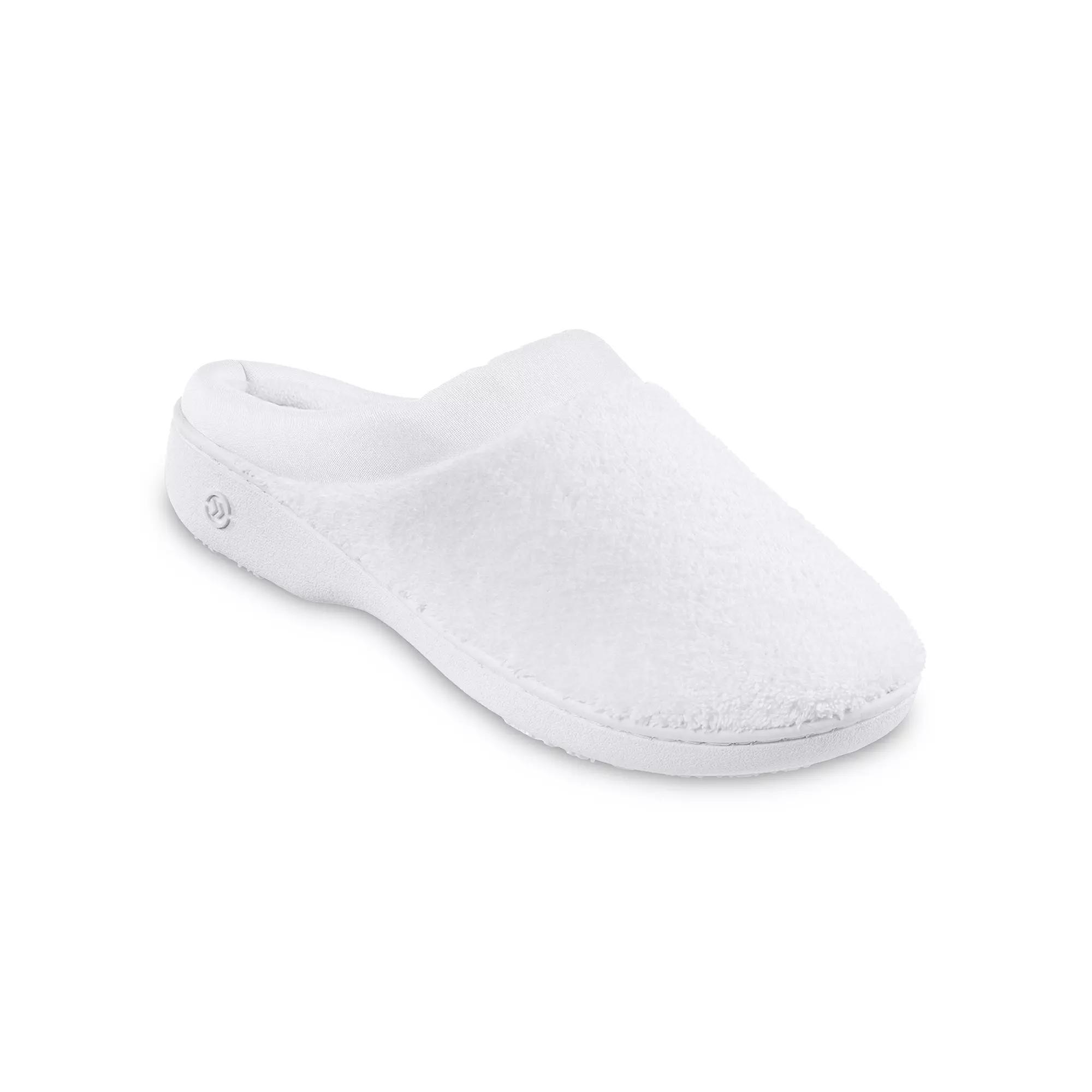 isotoner Microterry Hoodback Womens Clog Slippers Product Image