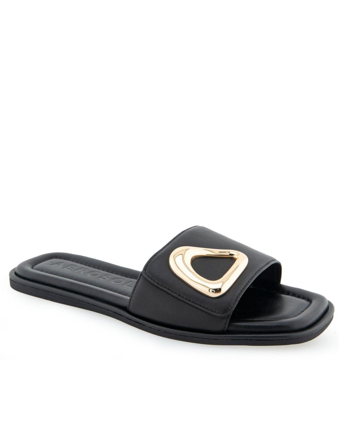 Aerosoles Womens Blaire Ornamented Slides Product Image