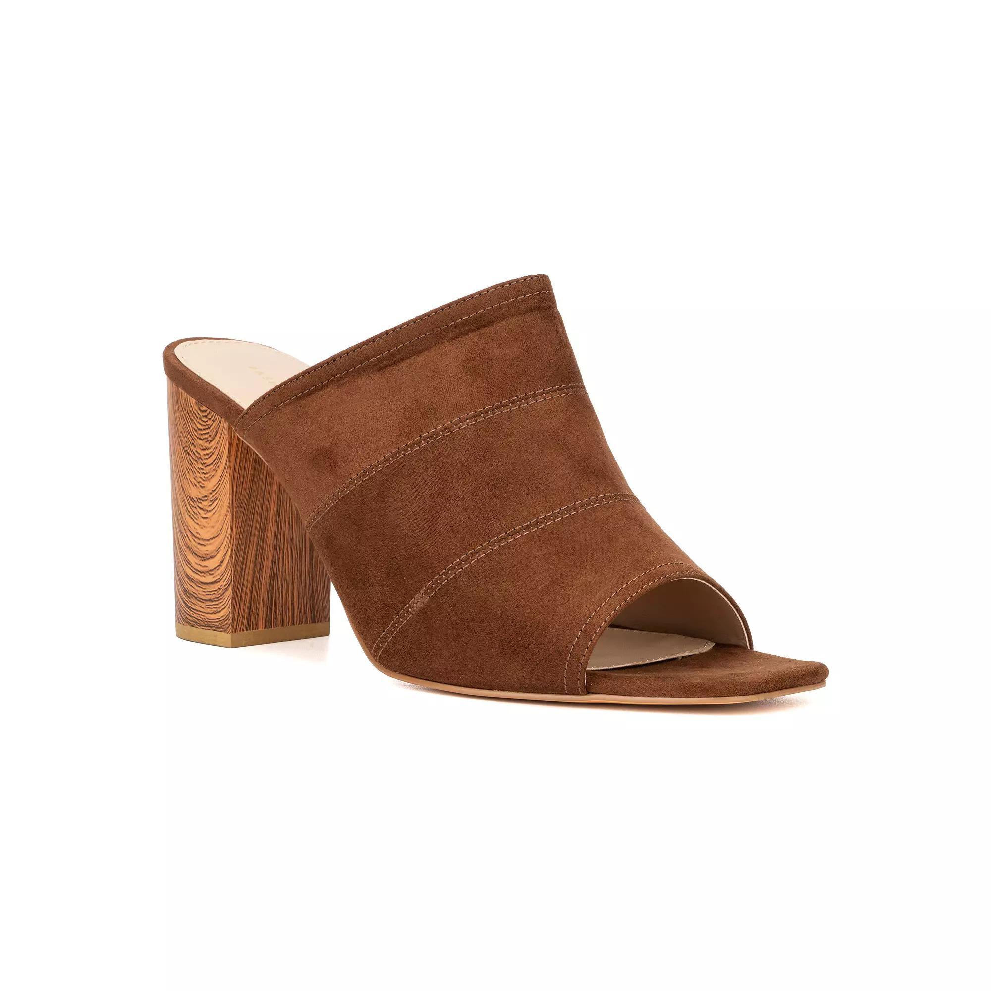 Fashion to Figure Cheyenne Womens Block High Heels Product Image