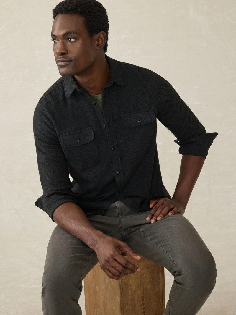 Legend™ Sweater Shirt - Heathered Black Twill Product Image