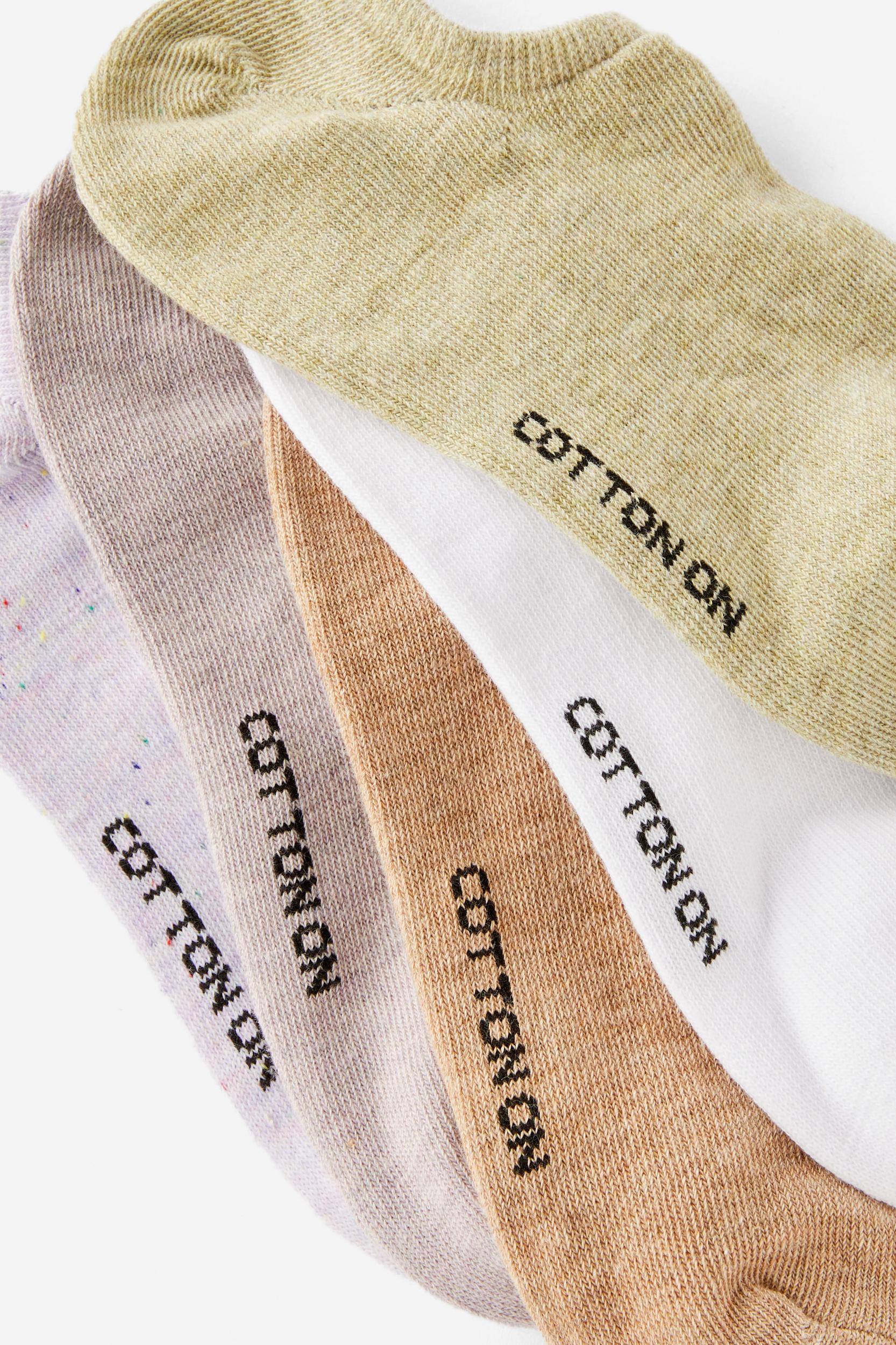 5Pk Sports Low Cut Sock Product Image