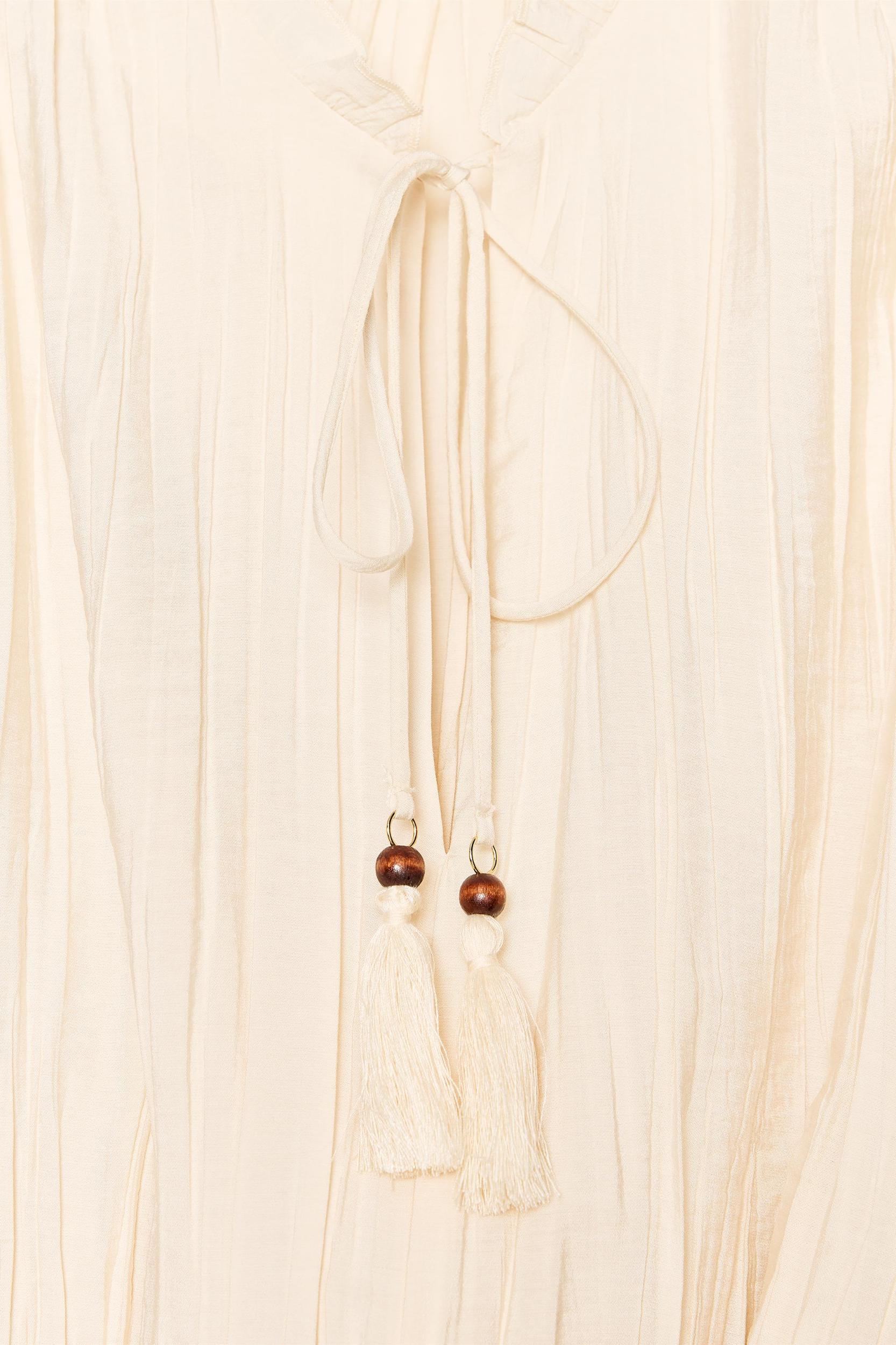 WRINKLED EFFECT MINI DRESS Product Image