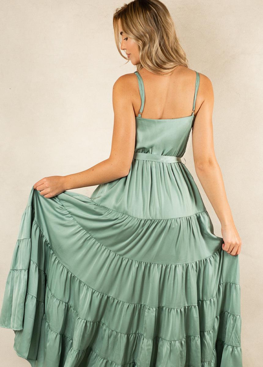 Zayla Dress in Seaglass Female Product Image