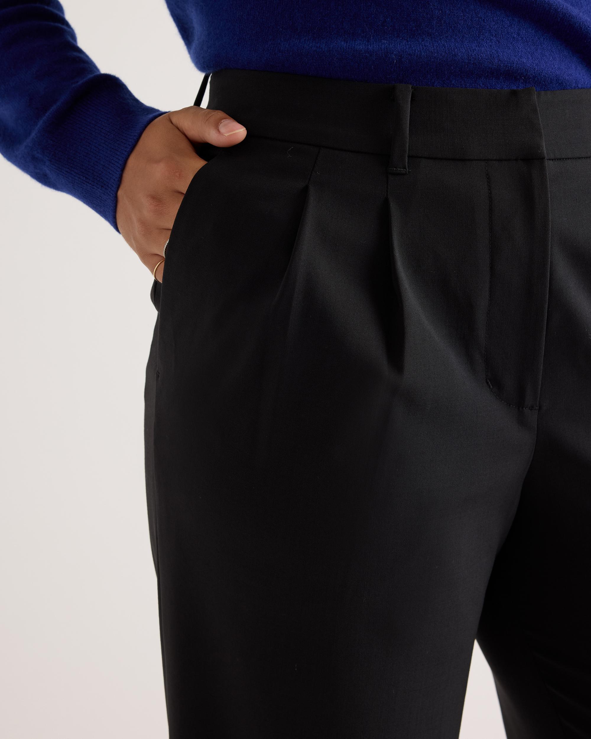 Quince | Women's Italian Wool Pleated Trouser Product Image