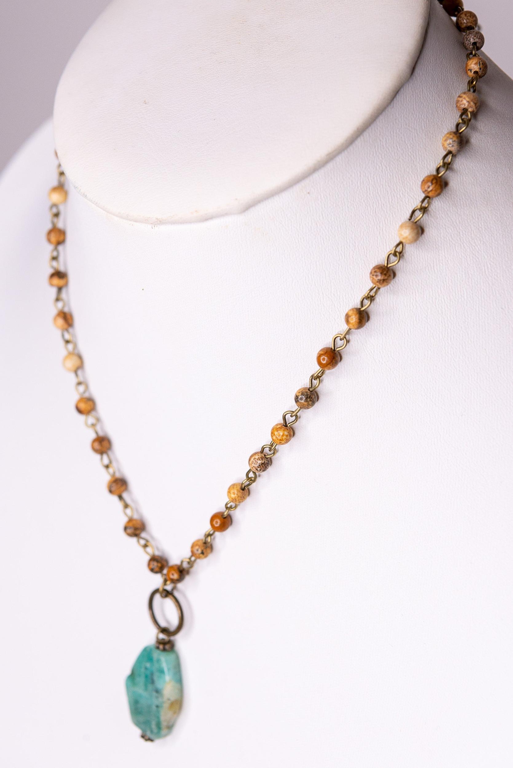 Courtney Necklace Jasper Product Image