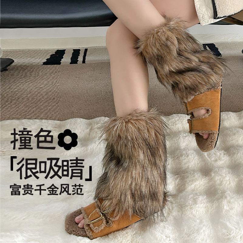 Fluffy Leg Warmers Product Image