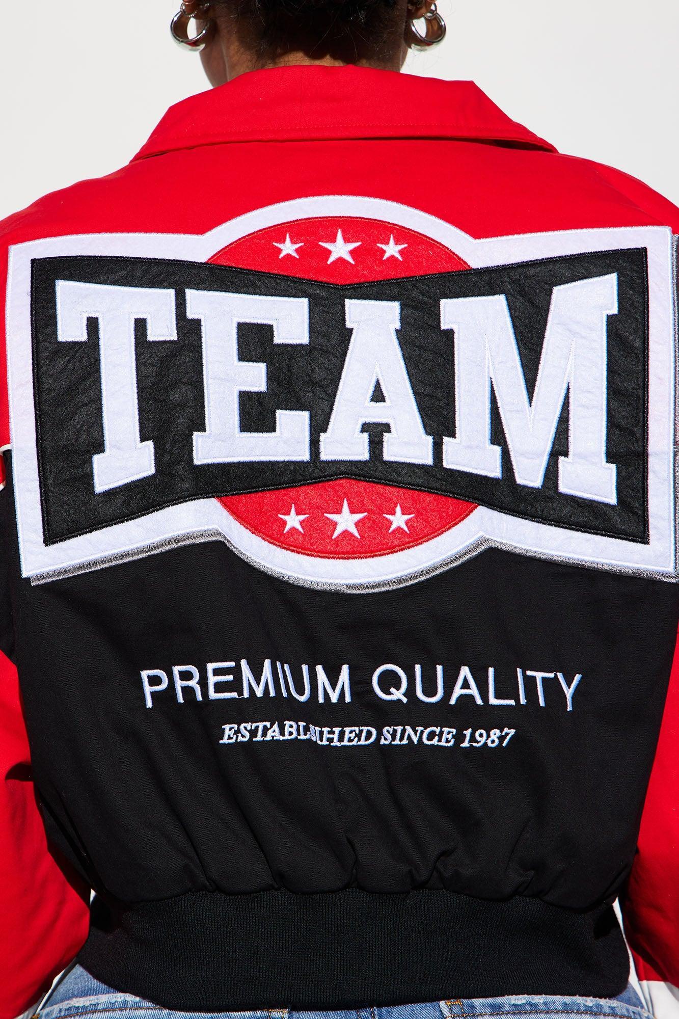 Need For Speed Bomber Jacket - Red/combo Product Image
