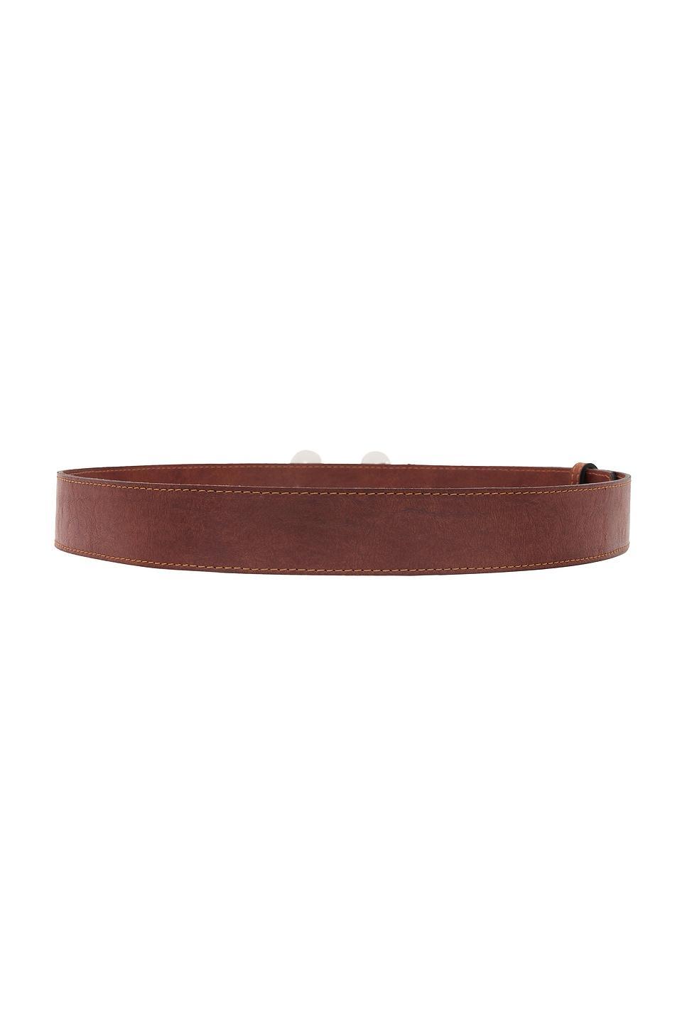 Signature Logo Belt Milkwhite Product Image