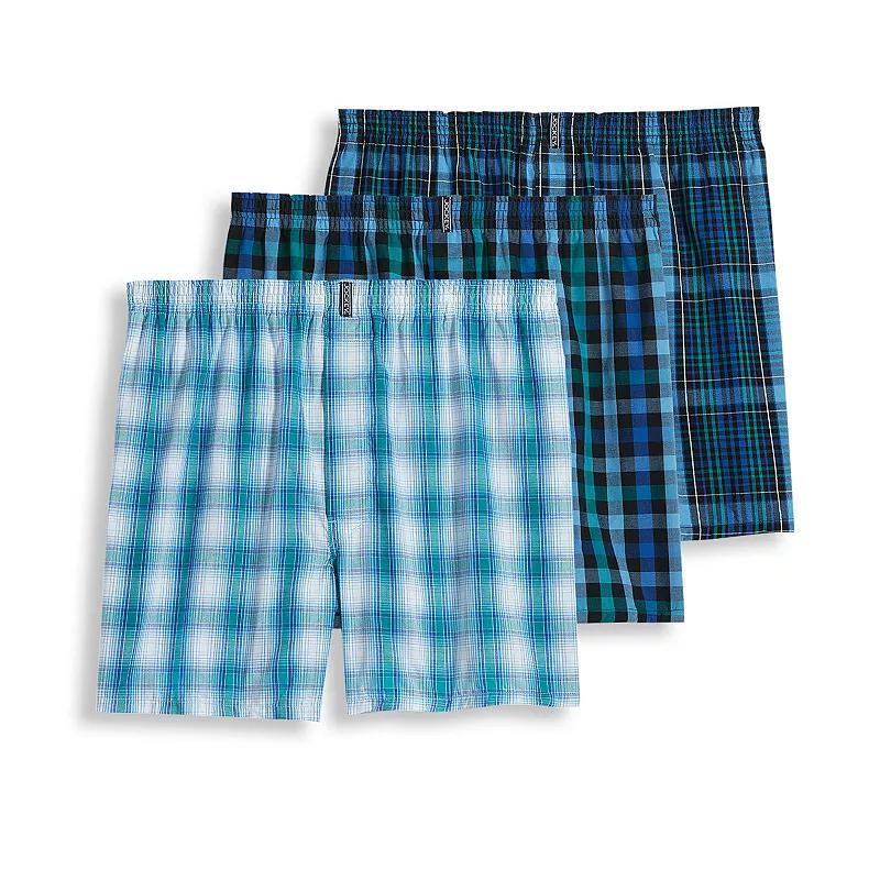 Mens Jockey 3-Pack Classics Full Cut 5 Woven Boxer Product Image
