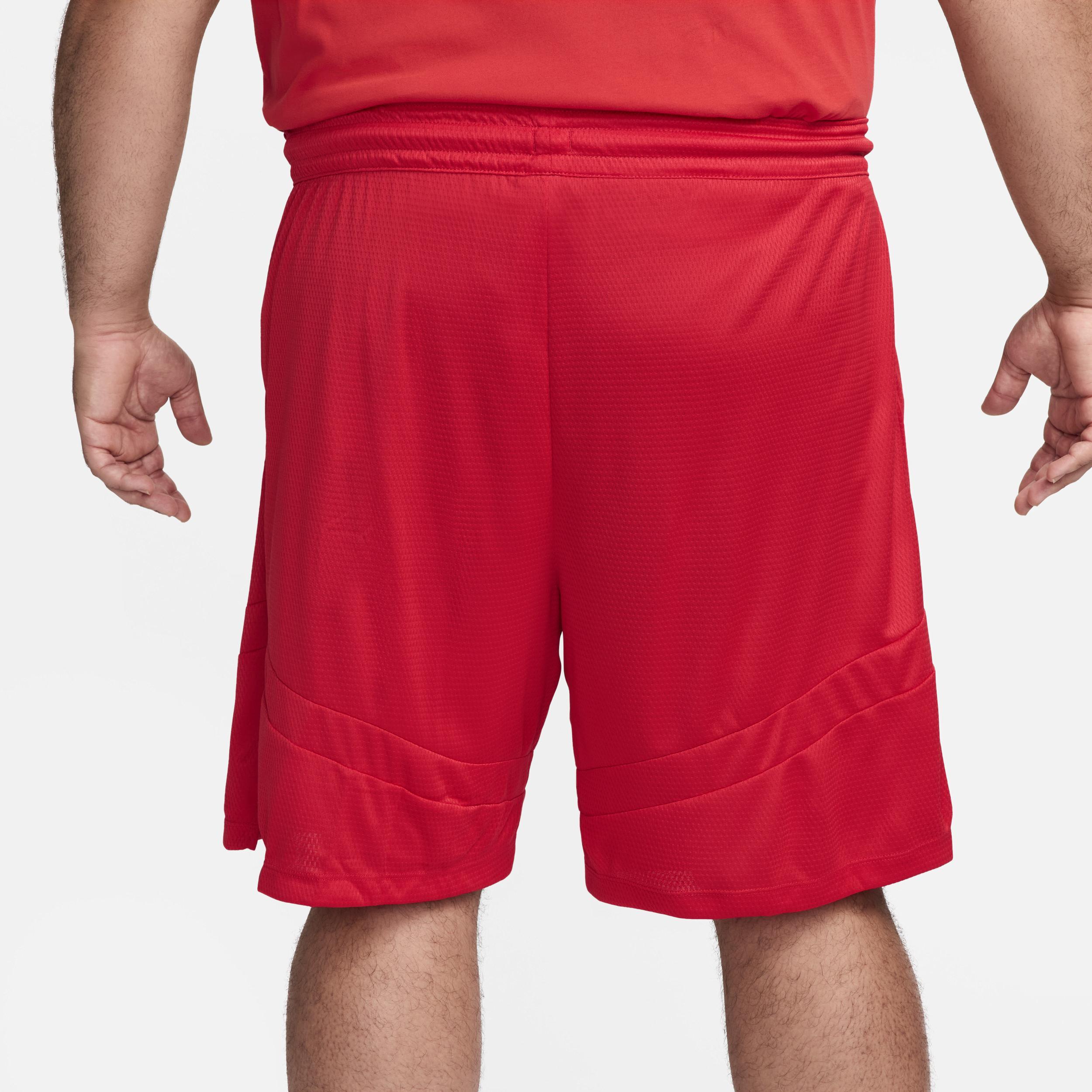 Men's Nike Dri-FIT Icon 8-in. Basketball Short, Size: Large, University Red Product Image