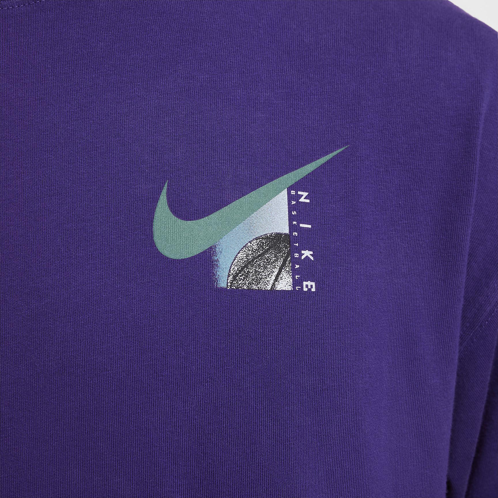 Nike Men's Max90 Long-Sleeve Basketball T-Shirt Product Image