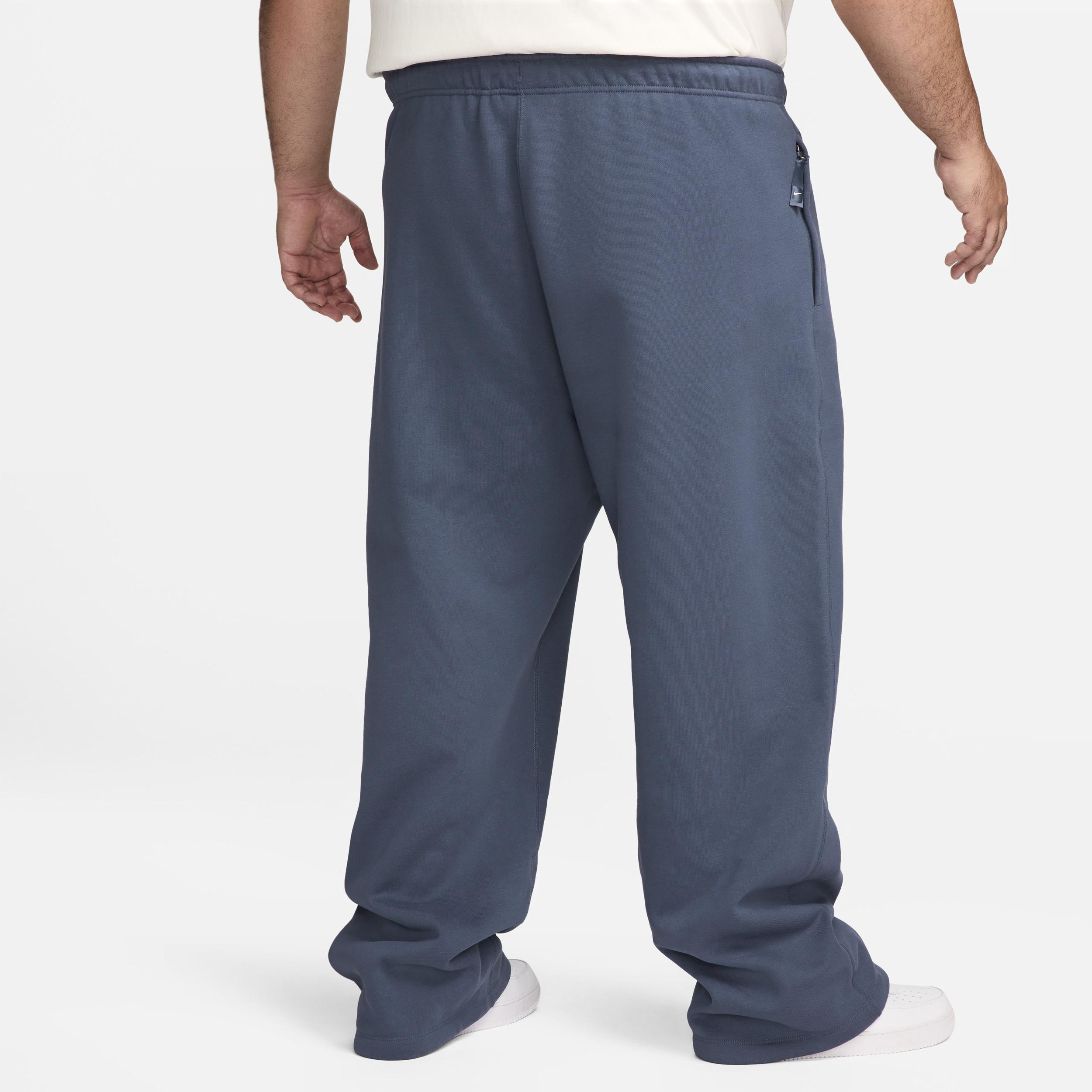 Nike Men's Solo Swoosh Open-Hem Fleece Pants Product Image
