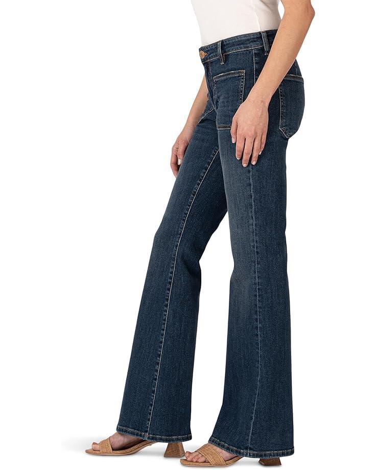 Jodi High-Rise Wide Leg Front Patch Pockets In Energy Product Image