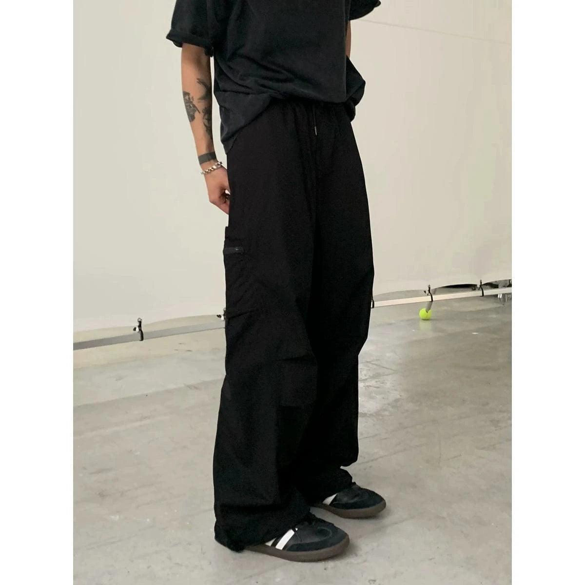 RT No. 18746 CARGO PARACHUTE STRAIGHT PANTS Product Image
