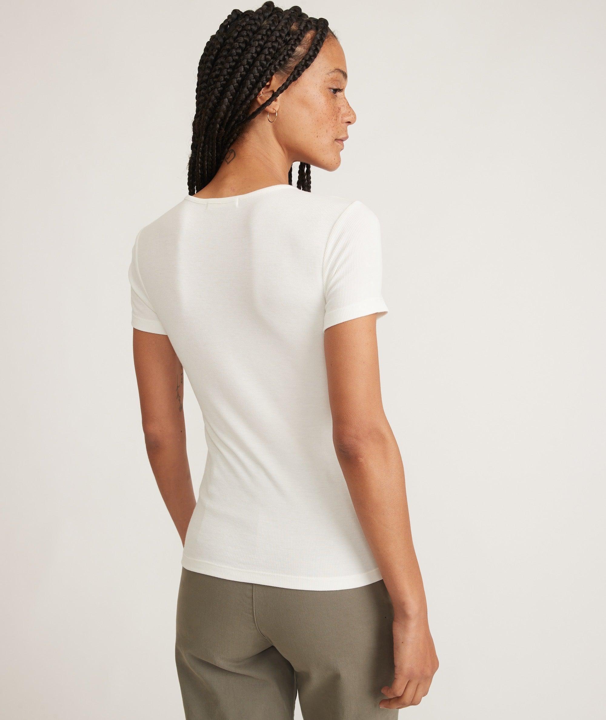 Lexi Rib Crew Tee Product Image