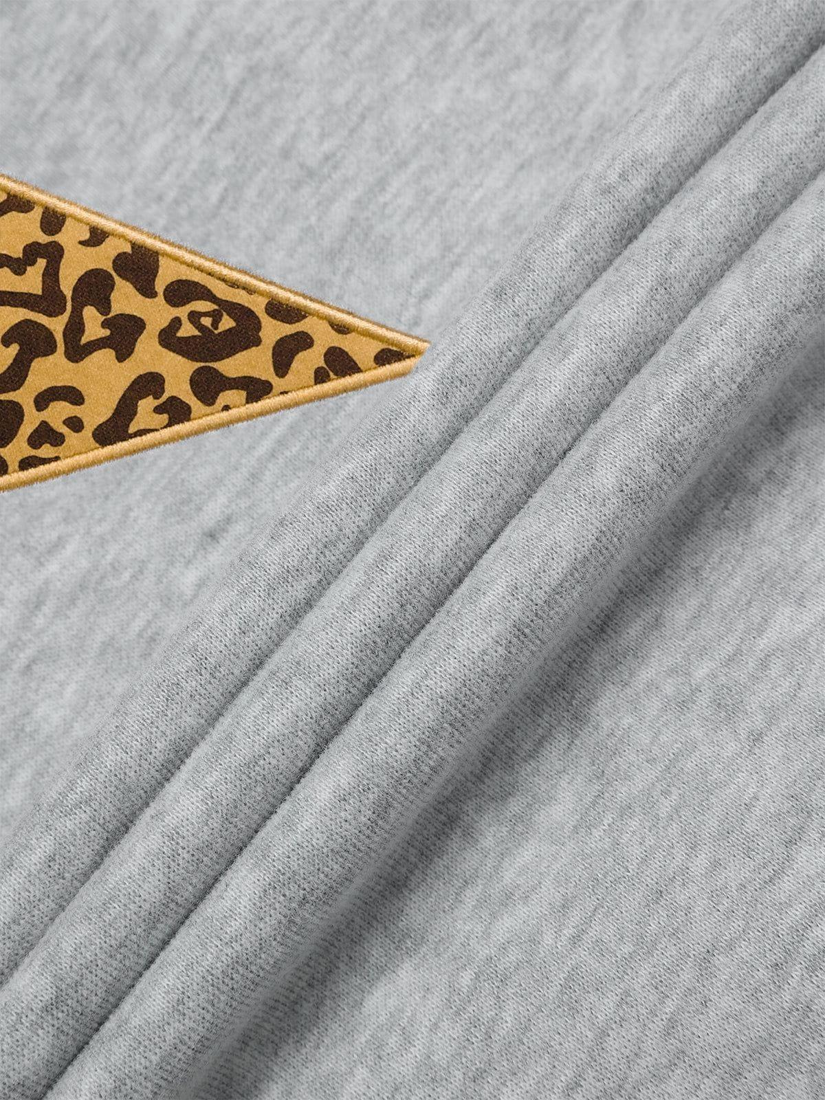 Aelfric Eden Leopard Star Graphic Hoodie Product Image