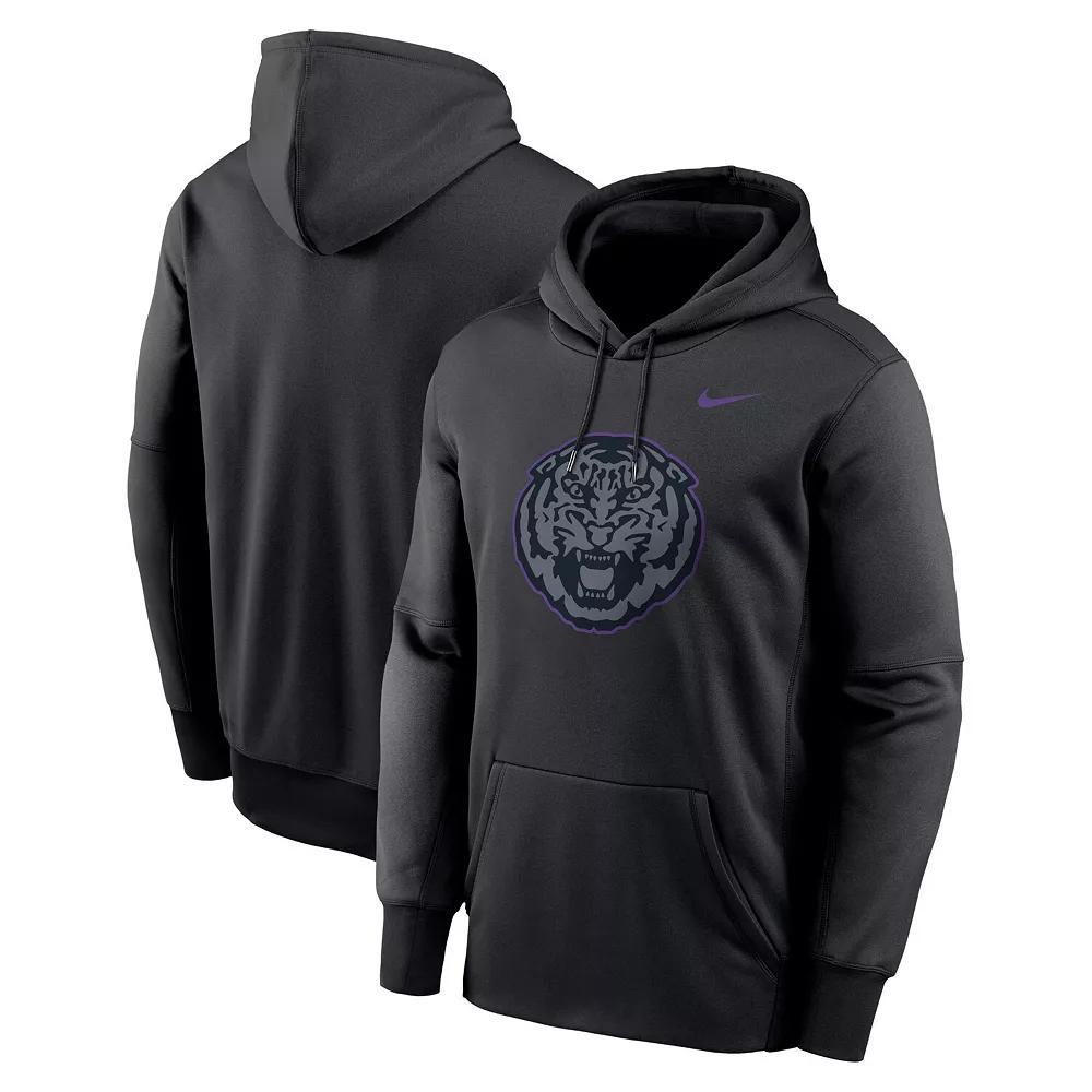 Men's Nike Black Georgia Bulldogs Color Pop Logo Performance Fleece Pullover Hoodie, Size: XL Product Image