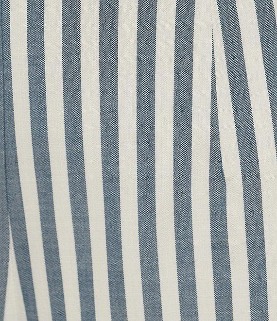 Alex Marie Liza Peak Lapel Stripe Blazer Product Image
