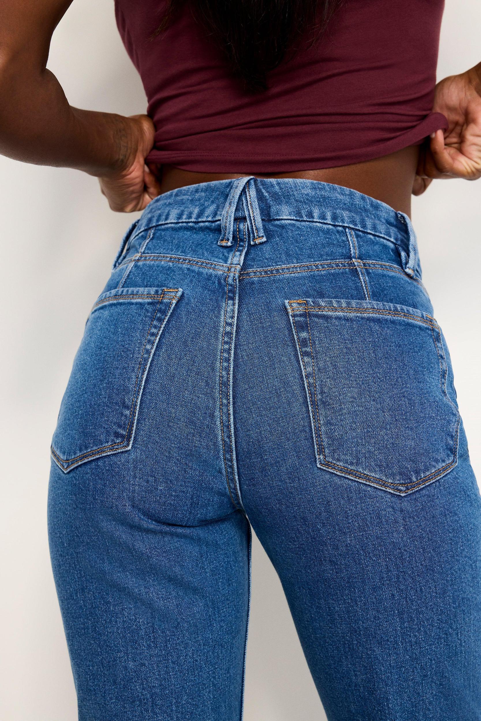 GOOD ICON STRAIGHT JEANS | INDIGO684 Product Image