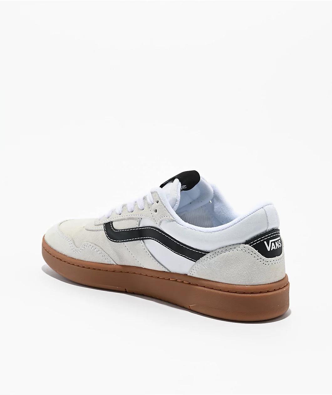 Vans Cruze 3.0 White & Gum Skate Shoes Product Image