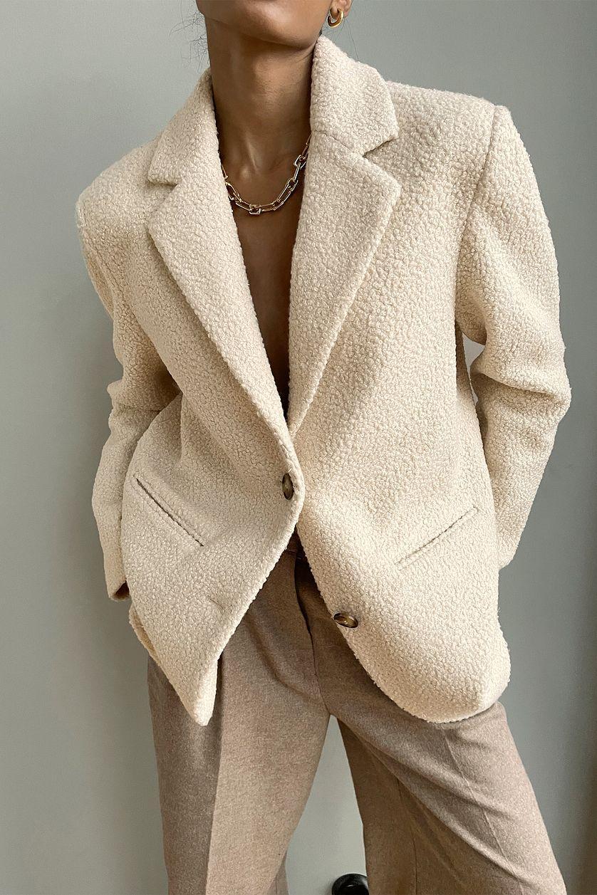 Oversized Fluffy Blazer Product Image