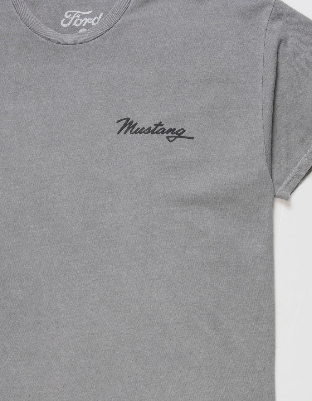 FORD Mustang Mens Tee - GRAY Product Image