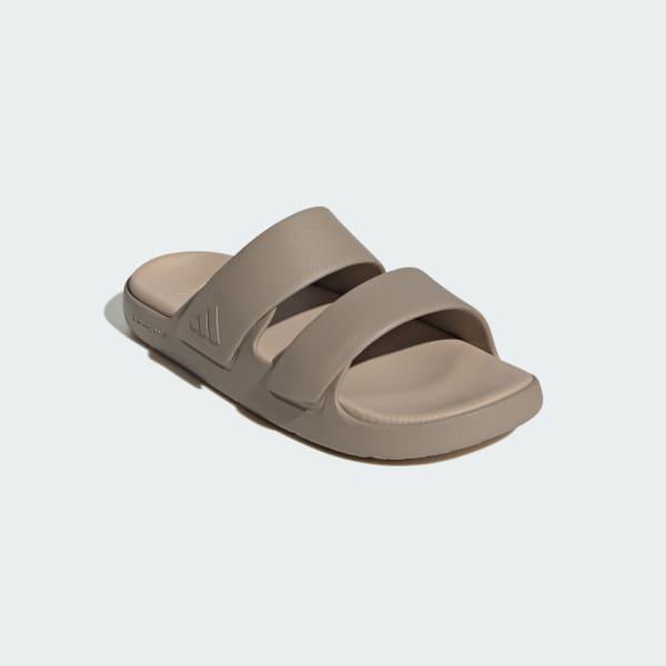 adidas ZNSORY Men's Swimming Sandals, Size: 11, Blanch Cargo Clay Product Image
