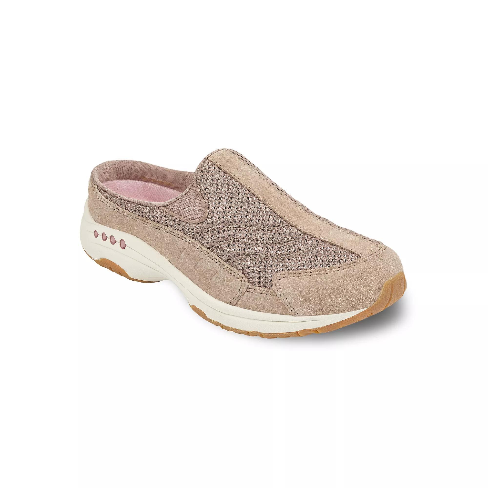 Easy Spirit Traveltime Women's Classic Mules, Size: 8.5 Wide, Fungi Brown Product Image