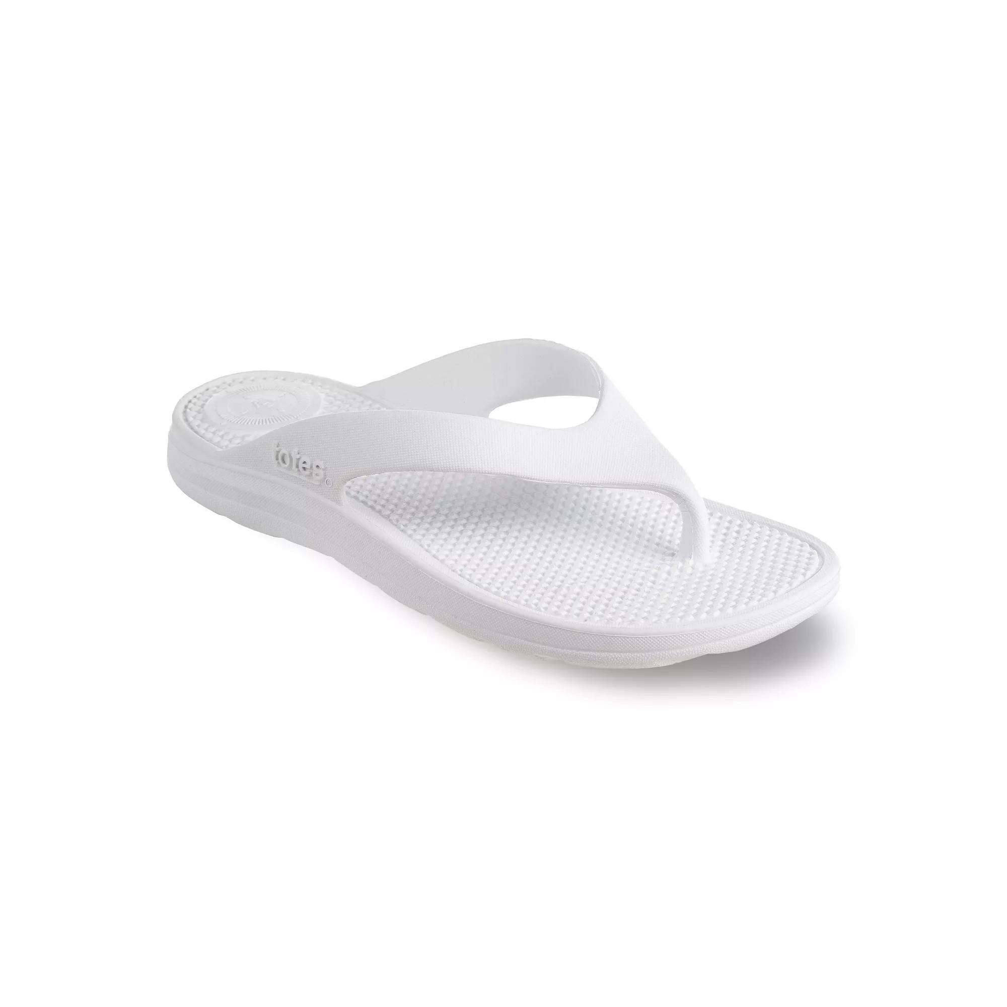 totes Sol Bounce Ara Women's Thong Sandals, Size: 8, White Product Image