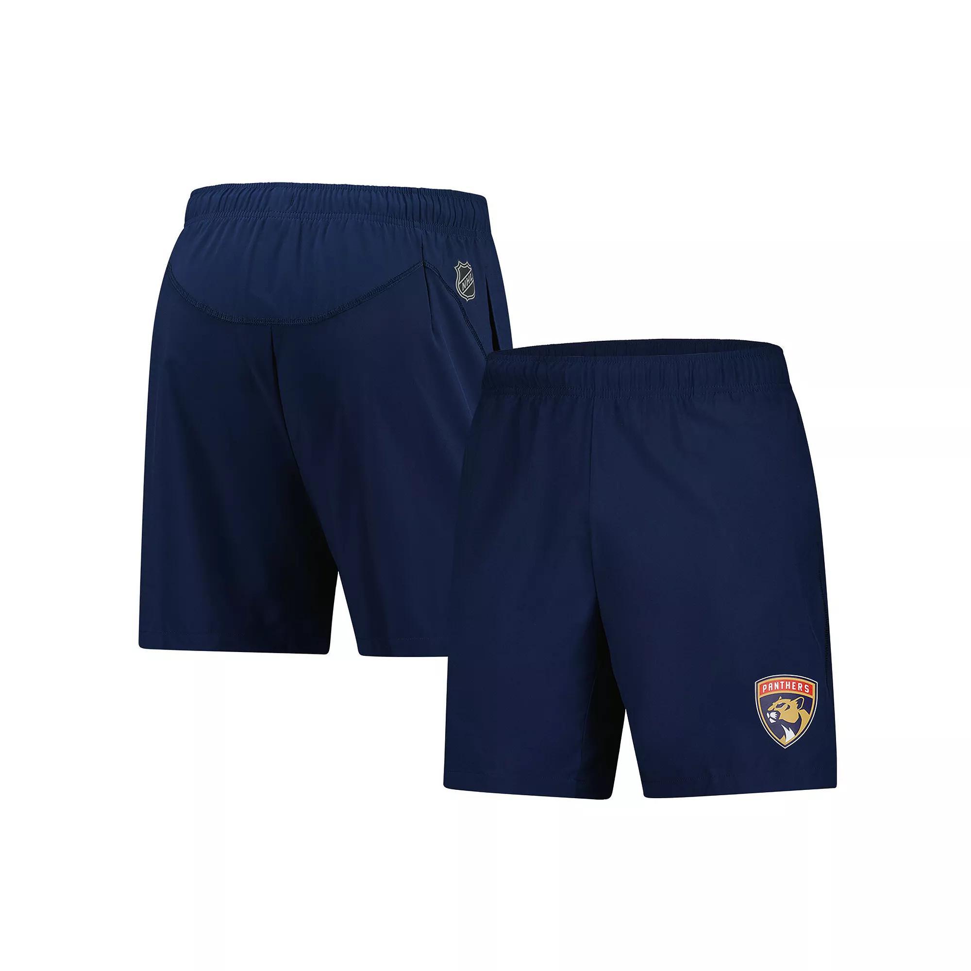 Men's Fanatics  Navy Florida Panthers Tech Training Shorts, Size: Large, Pnt Blue Product Image