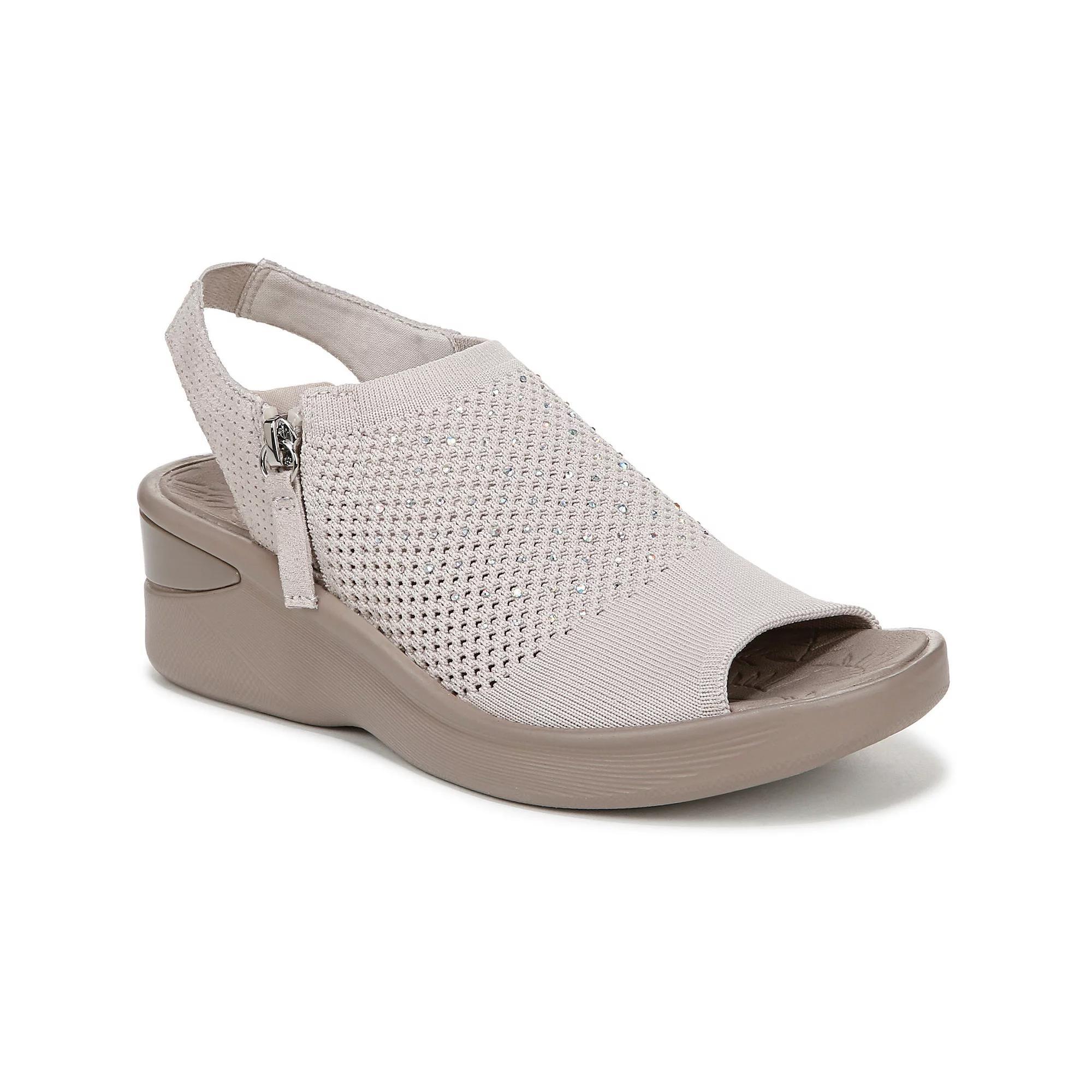 LifeStride Starlet Women's Slingback Wedges, Size: 8 Wide, Brown Product Image