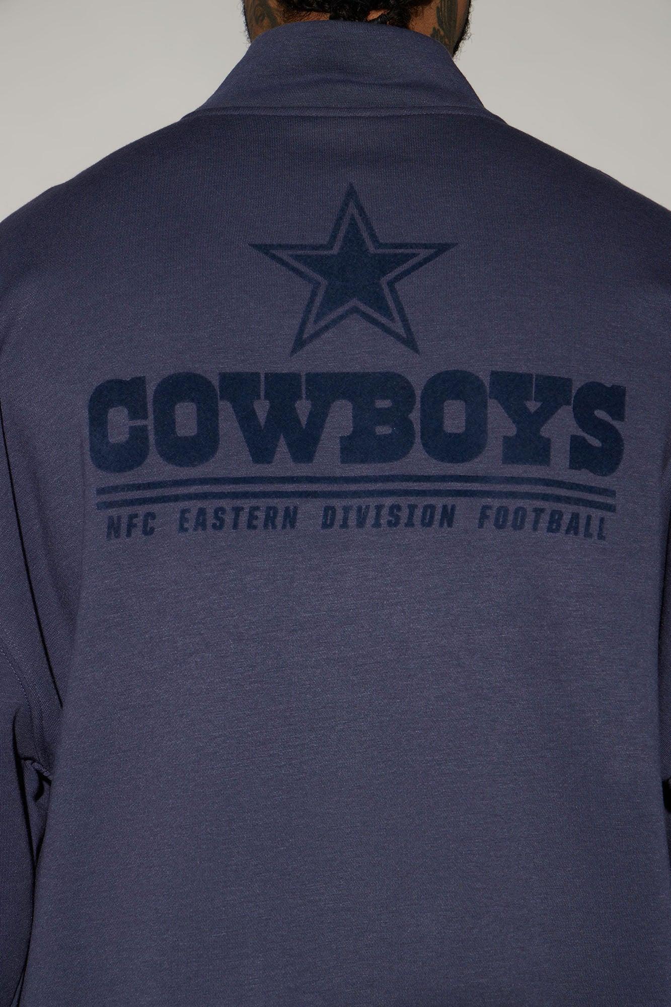 Cowboys Essential Quarter Zip Sweatershirt - Navy/combo Product Image