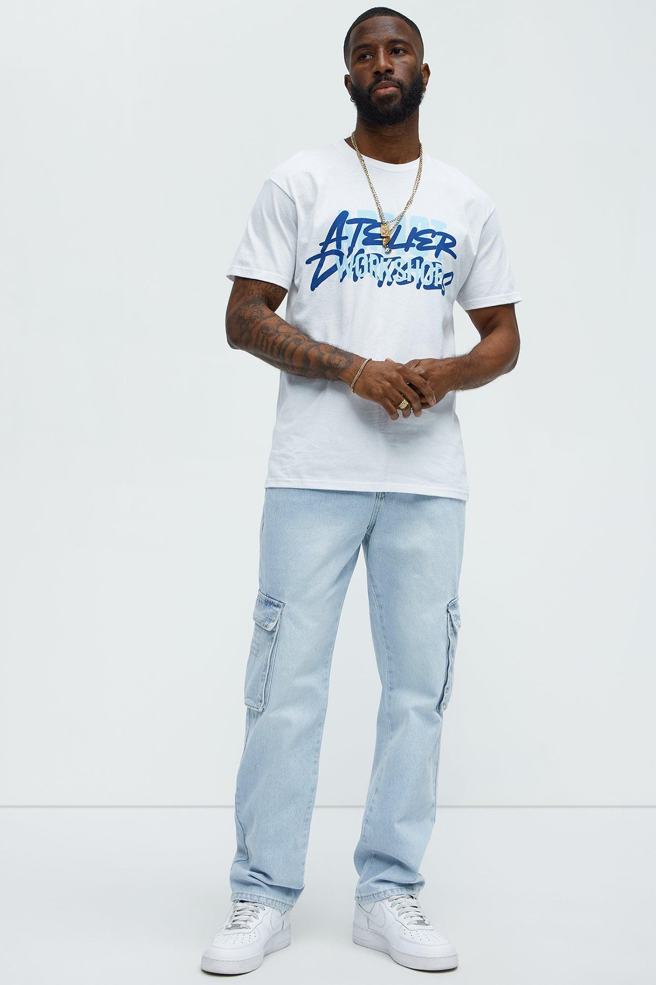 Atelier D'Artistes Short Sleeve Tee - White Product Image