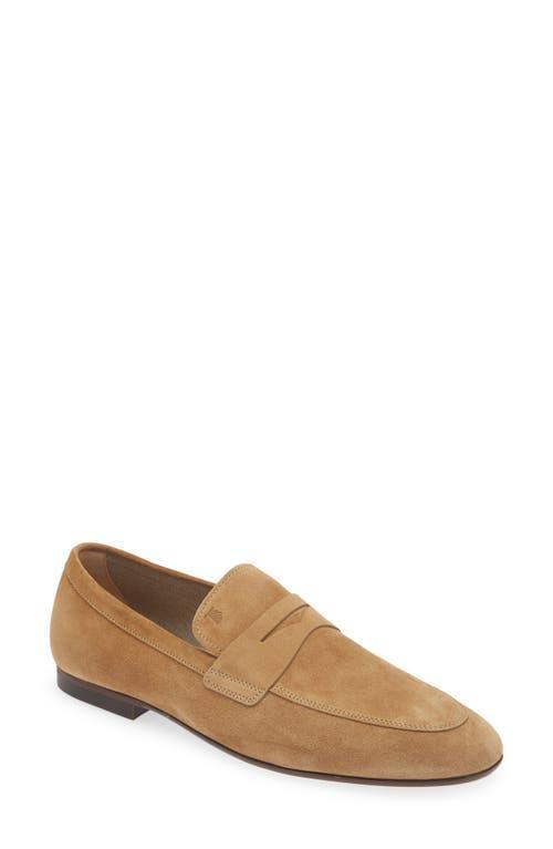 Ferragamo Mens Foster Suede Loafers Product Image