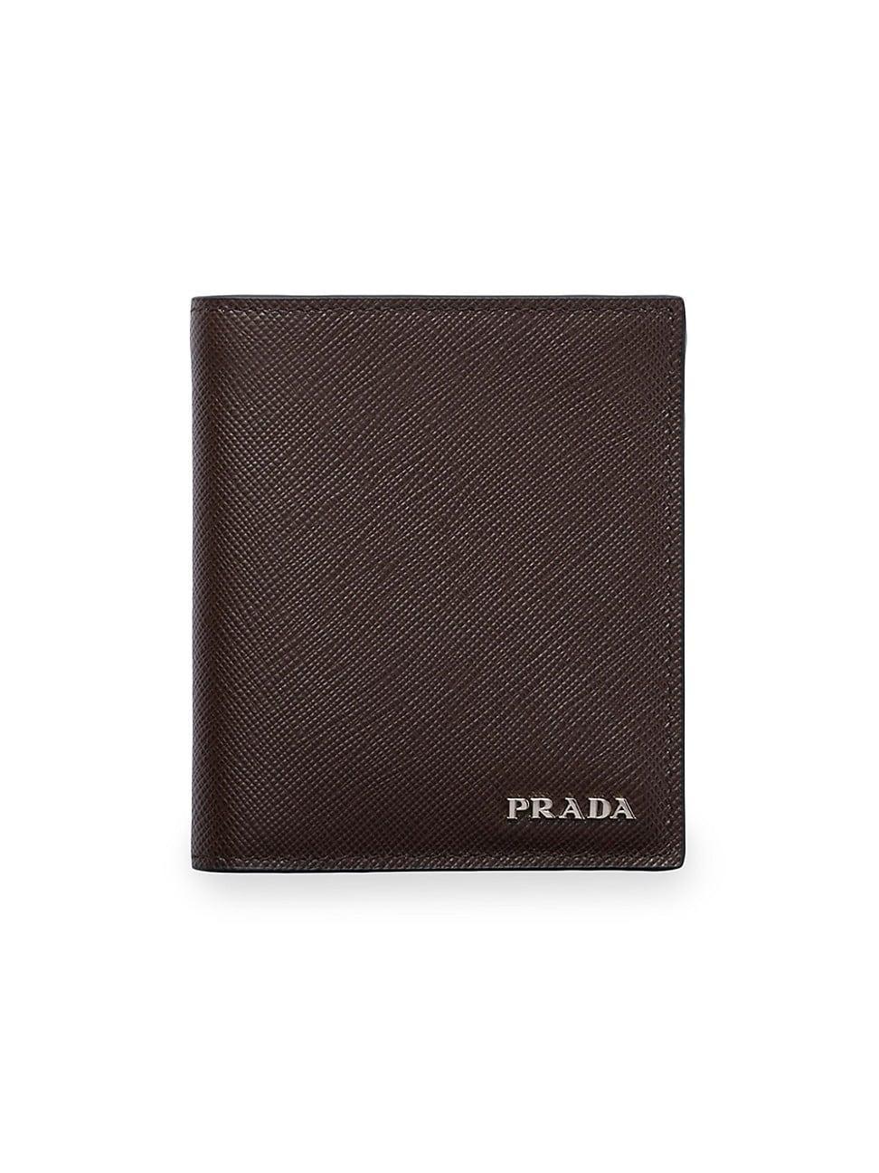 Mens Saffiano Leather Wallet Product Image