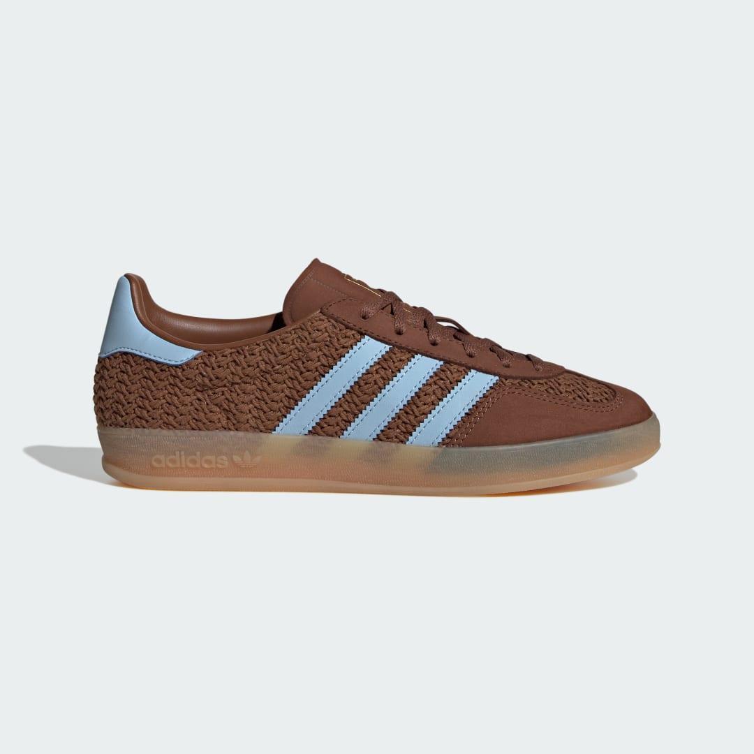 Womens adidas Gazelle Indoor Athletic Shoe - Red / Better / Cream White Product Image
