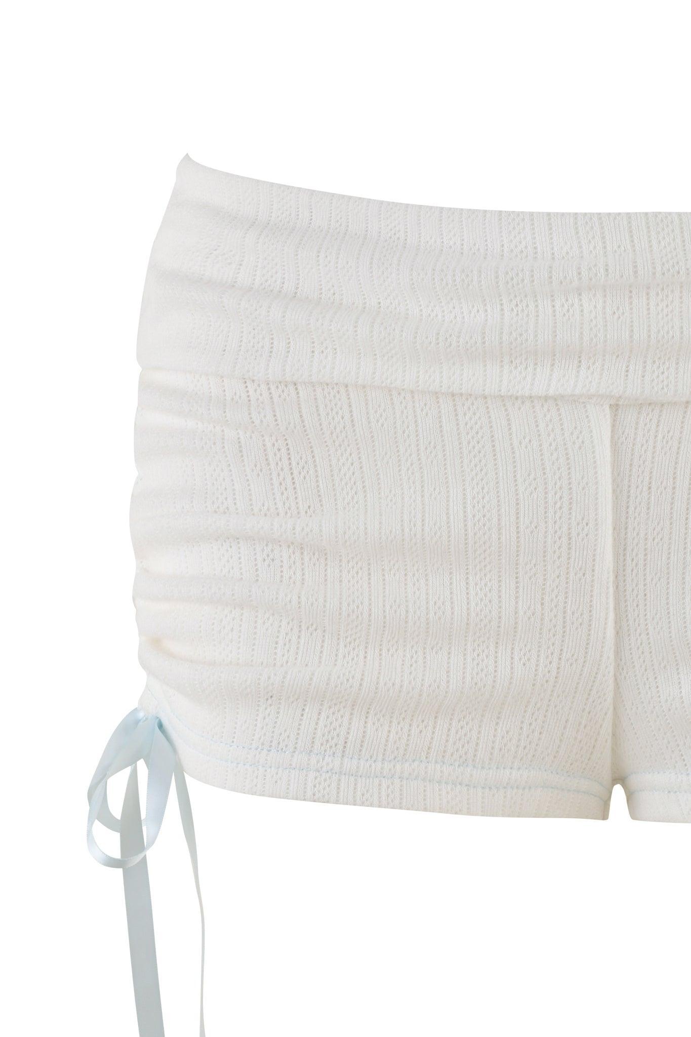 MIA SHORT - WHITE Product Image