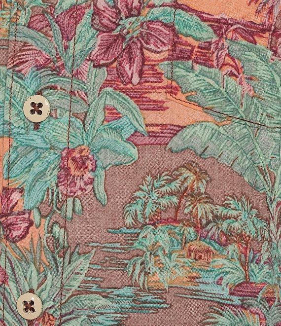 Tommy Bahama Nova Wave Retro Vibes Short Sleeve Woven Shirt Product Image